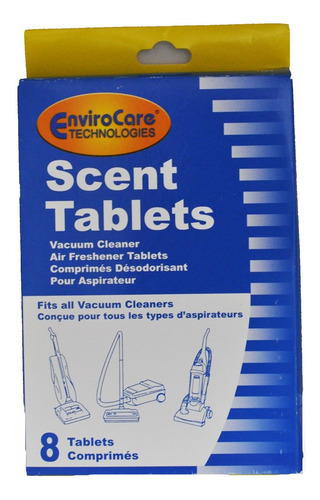 Envirocare Tabletas De Aroma Para Aspiradora - Paquete De 8