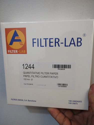 Papel Filtro Filter Lab 