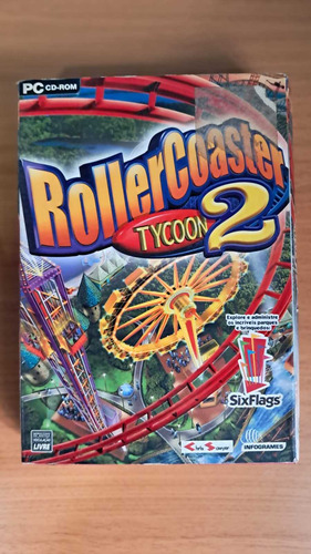 Rollercoaster Tycoon 2 - Pc - Original - Bom Estado - Ptbr