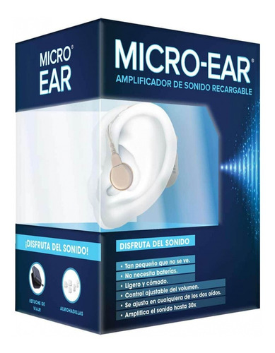 Amplificador De Sonido Micro-ear Recargable