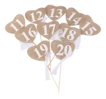 Comprar Decoración De Boda Con Números De Mesa Vintage Del 11 Al 20