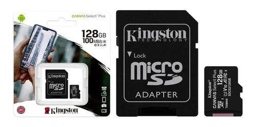 Imagen 6 de 6 de Tarjeta De Memoria Kingston 128gb Ssd Canvas Select Plus