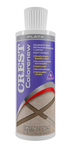 Restaurador De Boquillas Crest Color Renew Plata 250 Ml