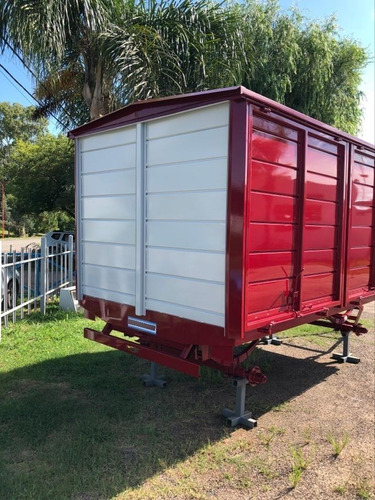 Acoplado Taller Rodante Trailer Cerrado Obrador 4 Y 5 Metros