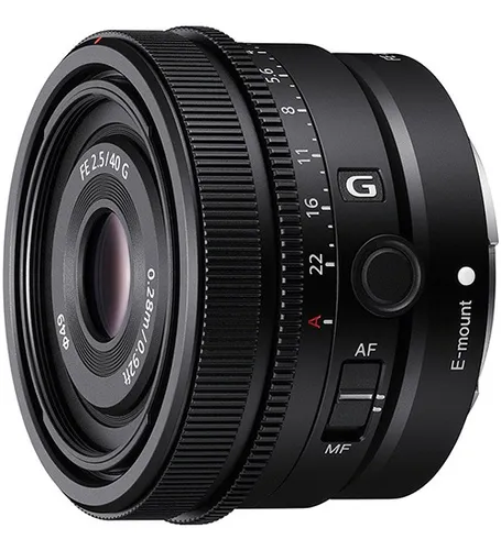 Lente Sony Fe 40mm F/2.5 G Full Frame Sel40f25g