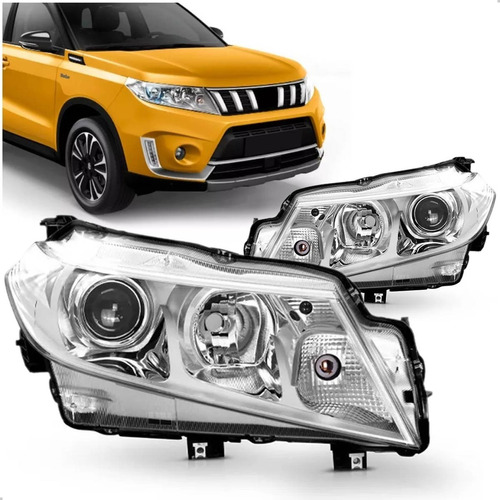 Par Farol Para Suzuki Vitara 2016 2017 2018 2019 Eletrico