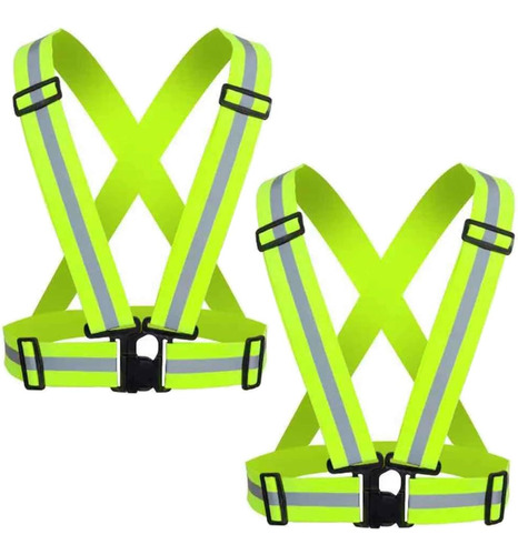 Vest De Seguridad Reflectante De Cezmkio 2 Pcs: Chaleco De A