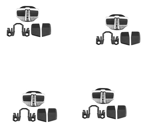 Juego De 4 Cierres Estabilizadores Mejorados Con Hebilla Par