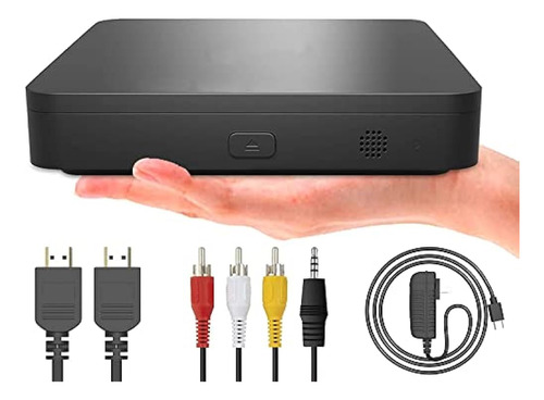 Ultra Mini Blue Ray Reproductor De Dvd Para Tv, Hd 1080p Rep