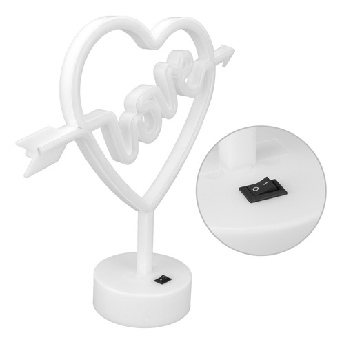 Noche De Neón En Forma De Corazón Para Boda, Fiesta, Habitac
