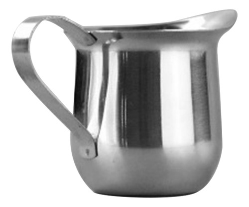 Jarra Artística Espumosa De Acero Con Leche Y Café Con Leche