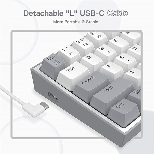 Teclado Redragon K617 Rgb Mecânico Portátil
