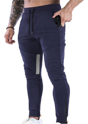 Pants Jogger Deportivo Slimfit Gym Entrenar Hombre Entubado