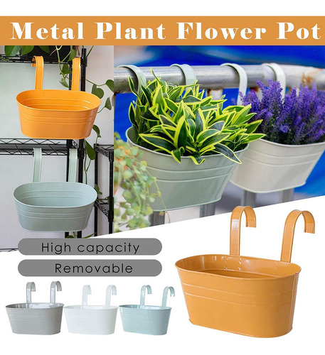 Ganchos De Metal Desmontables Para Colgar Macetas Para