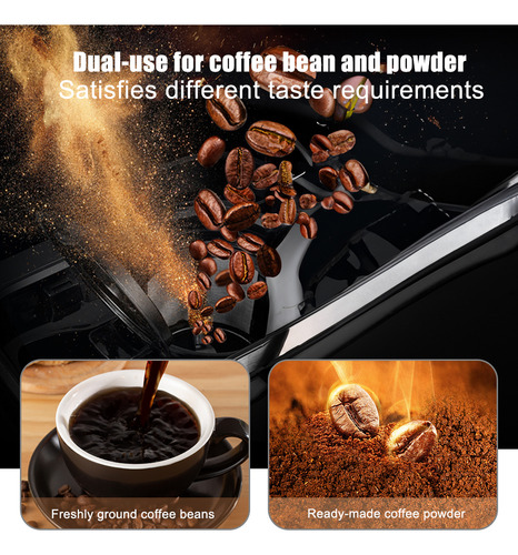 Cafeteira Elétrica Com Moedor Quente De Café Embutido