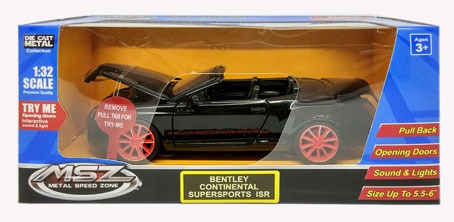 Metal Speed Zone 1:32 Bentley Continental Wabro 8345