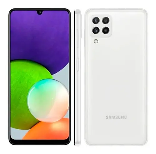 Samsung Galaxy A22 64GB ホワイト SIM フリー Samsung Galaxy A22 Branco 128gb 4gb Ram Cam Quadrupla 48mp