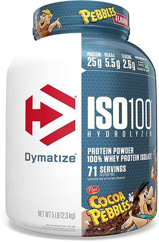 Proteina Iso100 Mantequilla 5lb - Kg a $406950