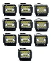 Comprar 10u X Faro Led Auxiliar 20 Led 60w Spot Flood 4x4 12v\u002F24v