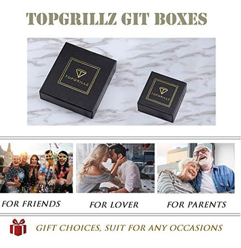 Pulseira De Tênis Feminina Topgrillz, 1 Fileira, 0,394