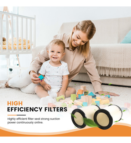 Para Para Filtro De Substituição Ridgid Vf4000 Para 5-20