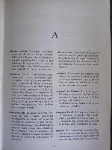 Diccionario Mapfre De Seguros - Julio Castelo (Usado)