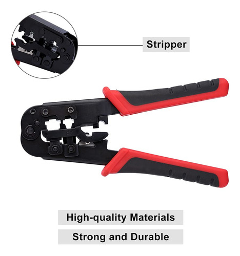 Pomya Network Cable Cutting Stripping Crimper Crimping Tool