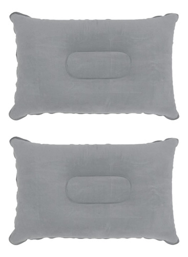 Lixiongbao 2 Paquete Almohada Inflable Inflable Pequeña Almo