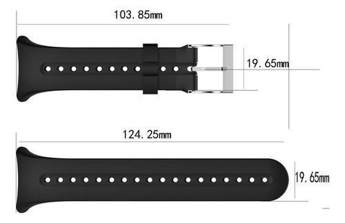 C Correa De Reloj De Silicona Para Garmin Swim