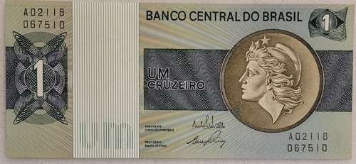 Nota De Um Cruzeiro, Da Coroa Marrom