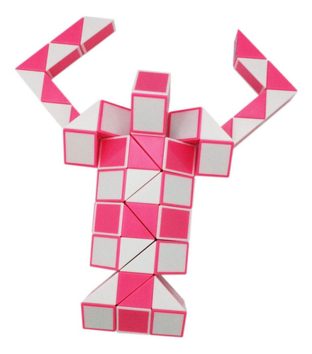 Mipartebo Magic Snake Cube Twist Puzzle 72 Cuñas Tampo