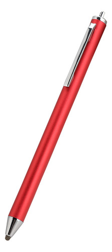 Lápiz Capacitivo Con Cabezal De Tela, Rojo, Para iPad