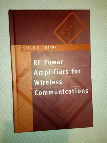 Rf Power Amplifiers For Wireless Communication Steve Cripps