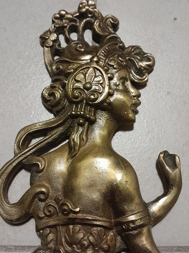 Par Apliques Luz Art Nouveau Imperio Francés Bronce Ormolu Dorado (Usado)