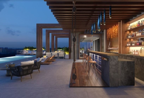 Imagen 19 de 29 de Departamento En Venta En Cancun, Mao Luxury Condos, Zona Hot