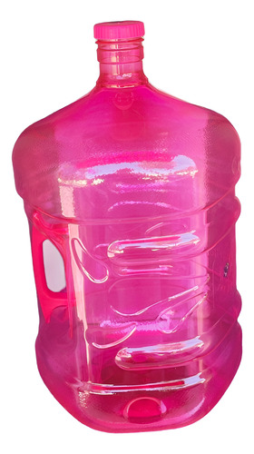 Nuevo Garrafon Rosa Hexagonal Agua Inmaculada 19 Lt Con Tapa