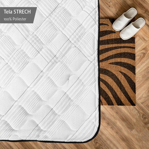 Colchón Queen Size Restonic + Almohadas Memory Foam Gratis