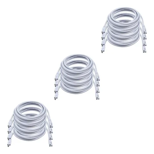 Angoily 12 Pcs T5 T8 Led Led Cable De Conector Doble De 3 De