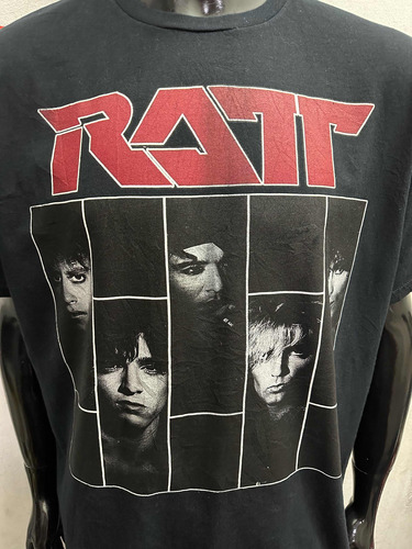 Remera Gildan Ratt Glam Rock Heavy Metal Talle Xl