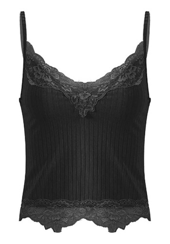 Camisola Sexy De Encaje En V Profundo Para Mujer [u] [u]