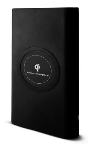 Cargador Portátil 10.000 Mah Wsb-wcpad Negro Con Carga Iq