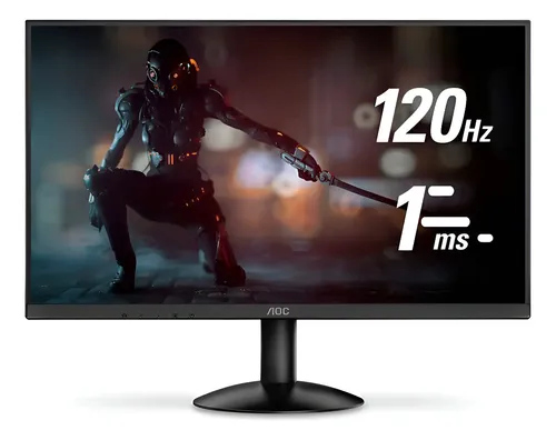Monitor Gamer AOC 21" 120Hz 22B30HM23 FHD, 1MS, Preto