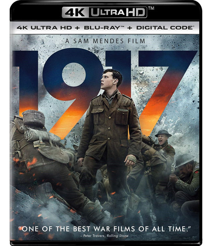 1917 4k Uhd Bd25 Hdr10+ Dolby Visión Latino + Extras 