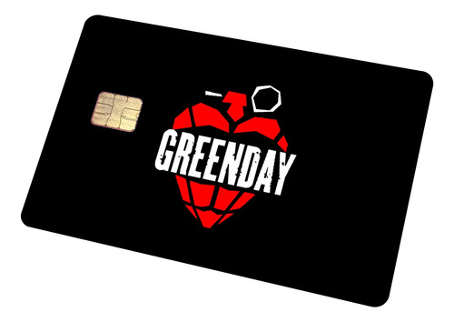 Sticker Para Tarjeta Nuevo Banda Green Day Rock A Elegir