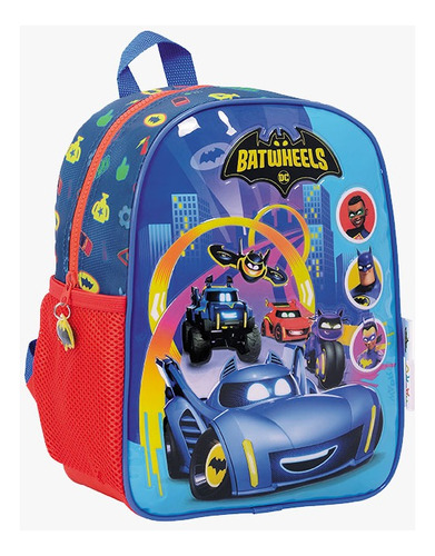 Mochila Espalda 12 Batwheels 63850 Color Azul