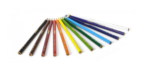 12 Creyones Crayola Colores A Granel Original