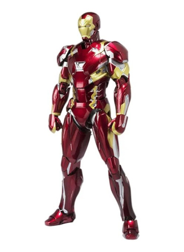 Figura De Acción De Marvel Modelo Shf Iron Man Mk46