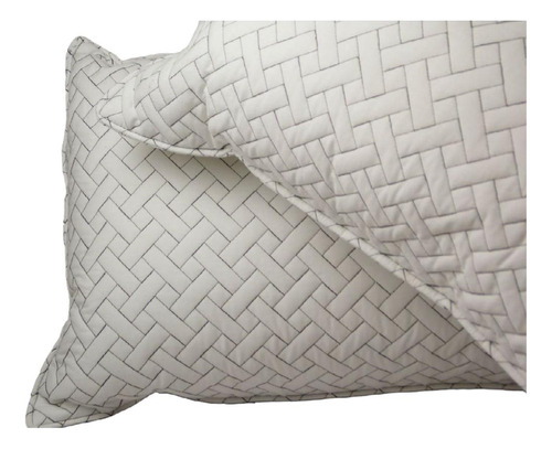 1+1=2 Almohada Fortisoft Lux Relleno Lavable Y 2 Fundas Mas