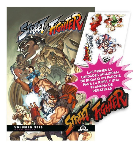 Street Fighter 06, De Ken Siu Chong. Editorial Moztros, Tapa Dura En Español