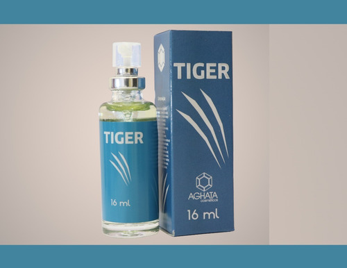 Tiger (masculino) 16 Ml, Fixação Intensa Acima De 20 Horas